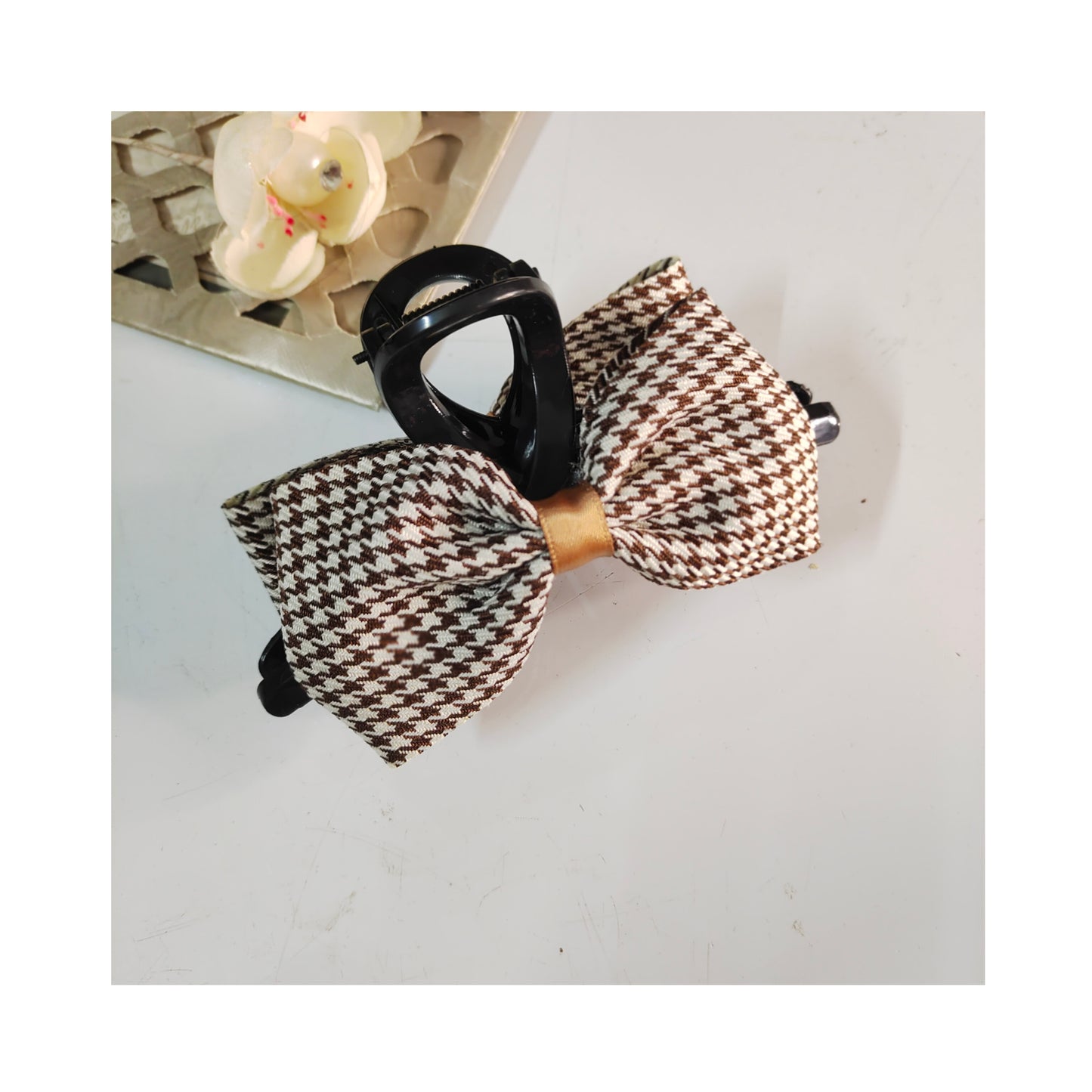 Bow Hair Claw Clips, Hair clutcher,Juda Claw, Bun Claw,Hair Accessories for Women & Girls